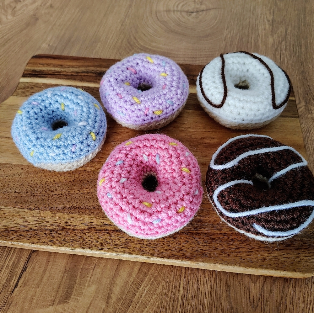 Handmade Donut Pick Your Color!